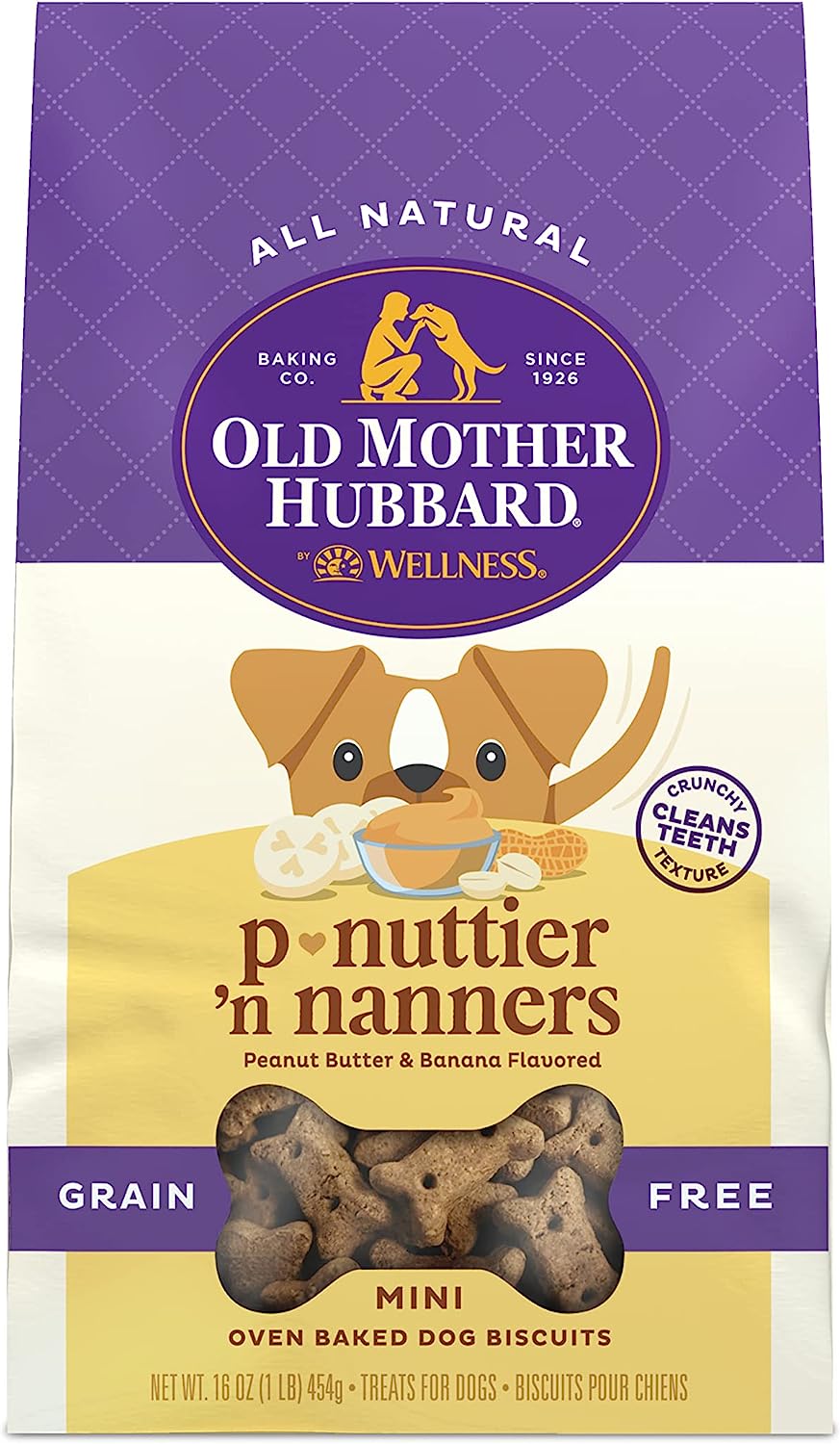 10. Old Mother Hubbard Classic P-Nuttier 'n Nanners