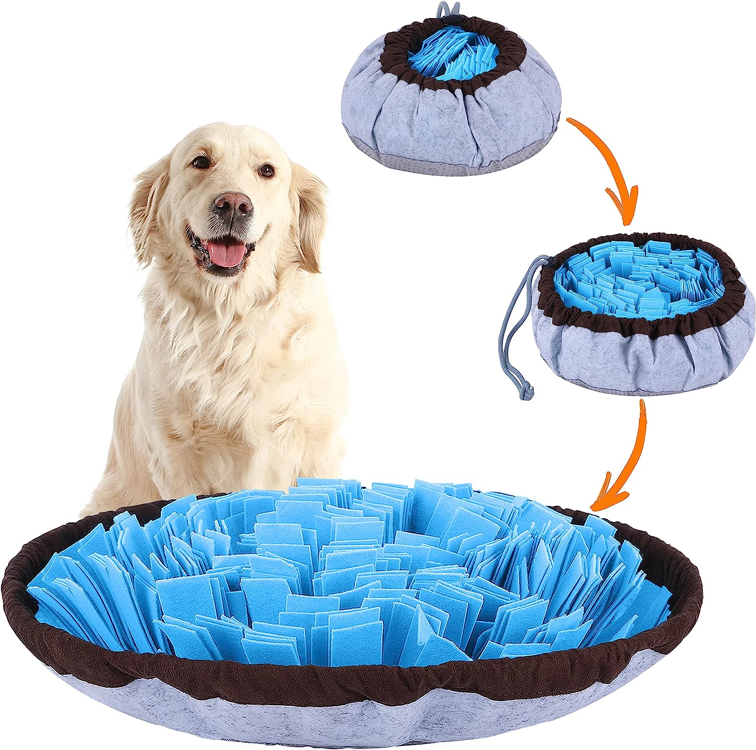 3. Pet Arena Adjustable Snuffle Mat for Dogs