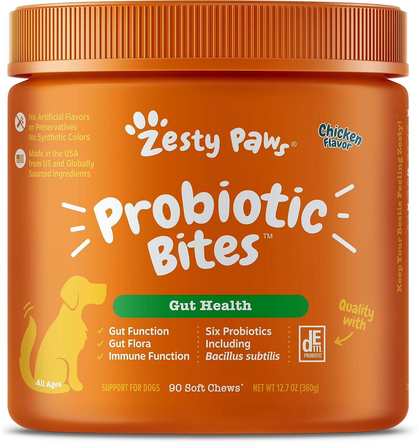 Zesty Paws Probiotics for Dogs
