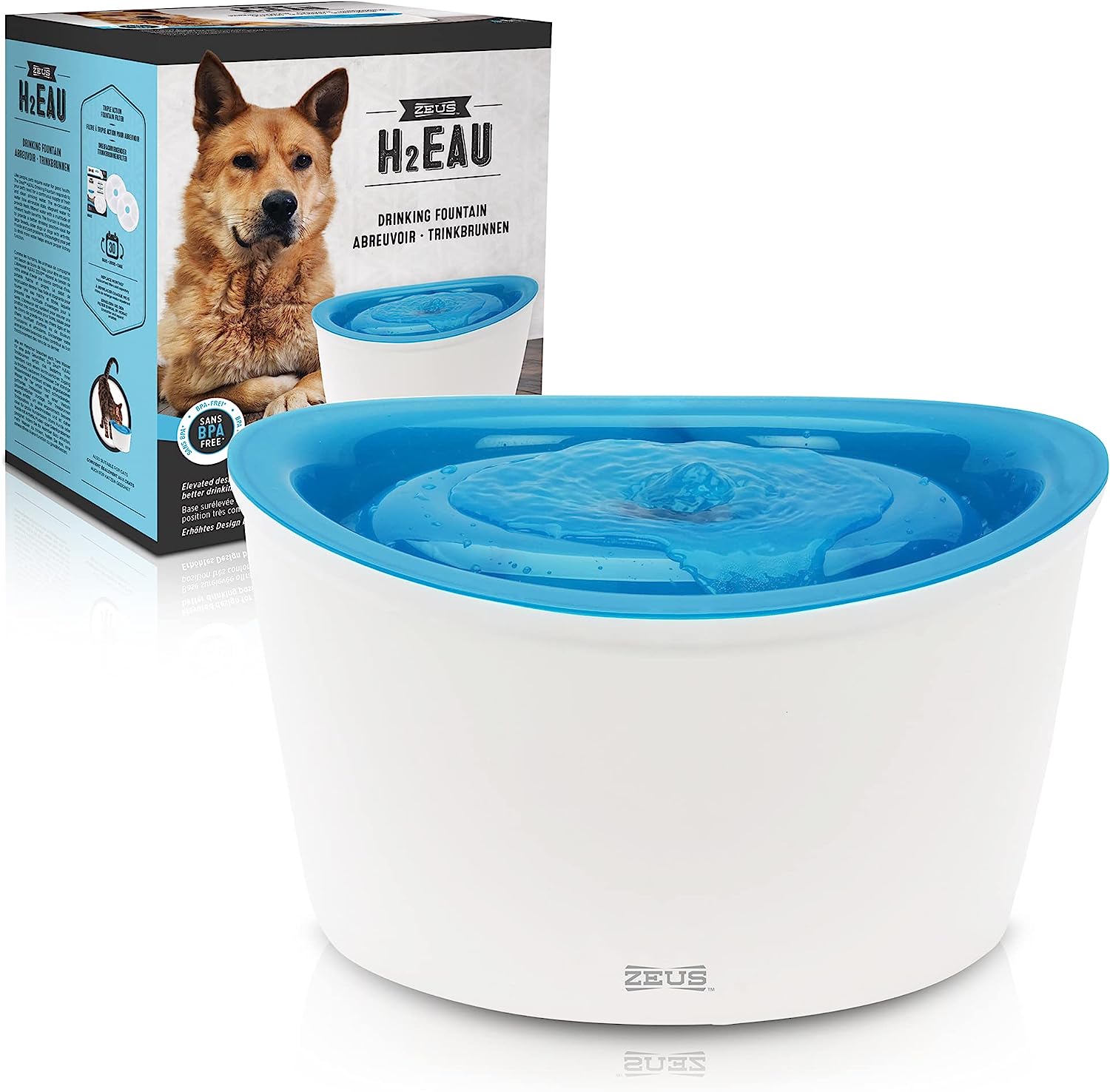Made For Big Dogs: Drinkwell Outdoor Dog Fountain. - My Brown Newfies