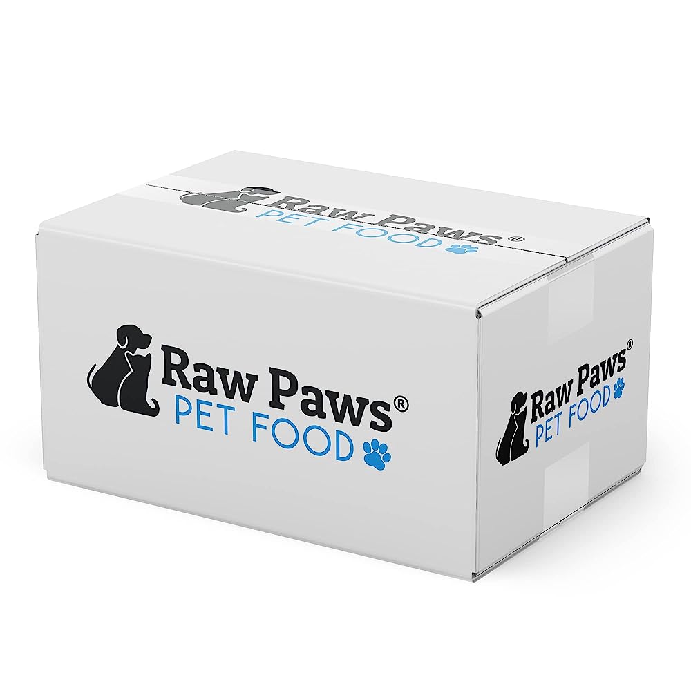 Raw Paws Raw Signature Blend Grass-Fed Frozen Beef Raw Dog Food & Cat Food, 8-oz Patties