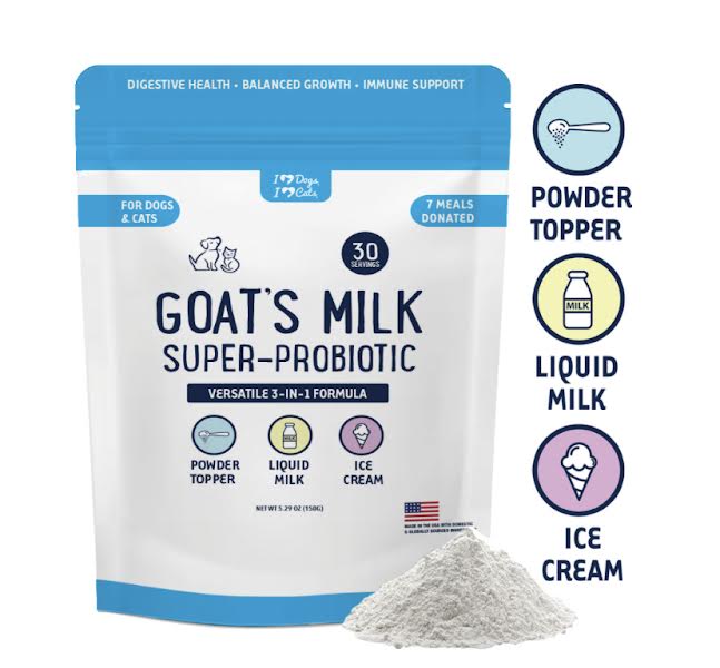 Goat’s Milk 3-In-1 Dog Food Topper Boost