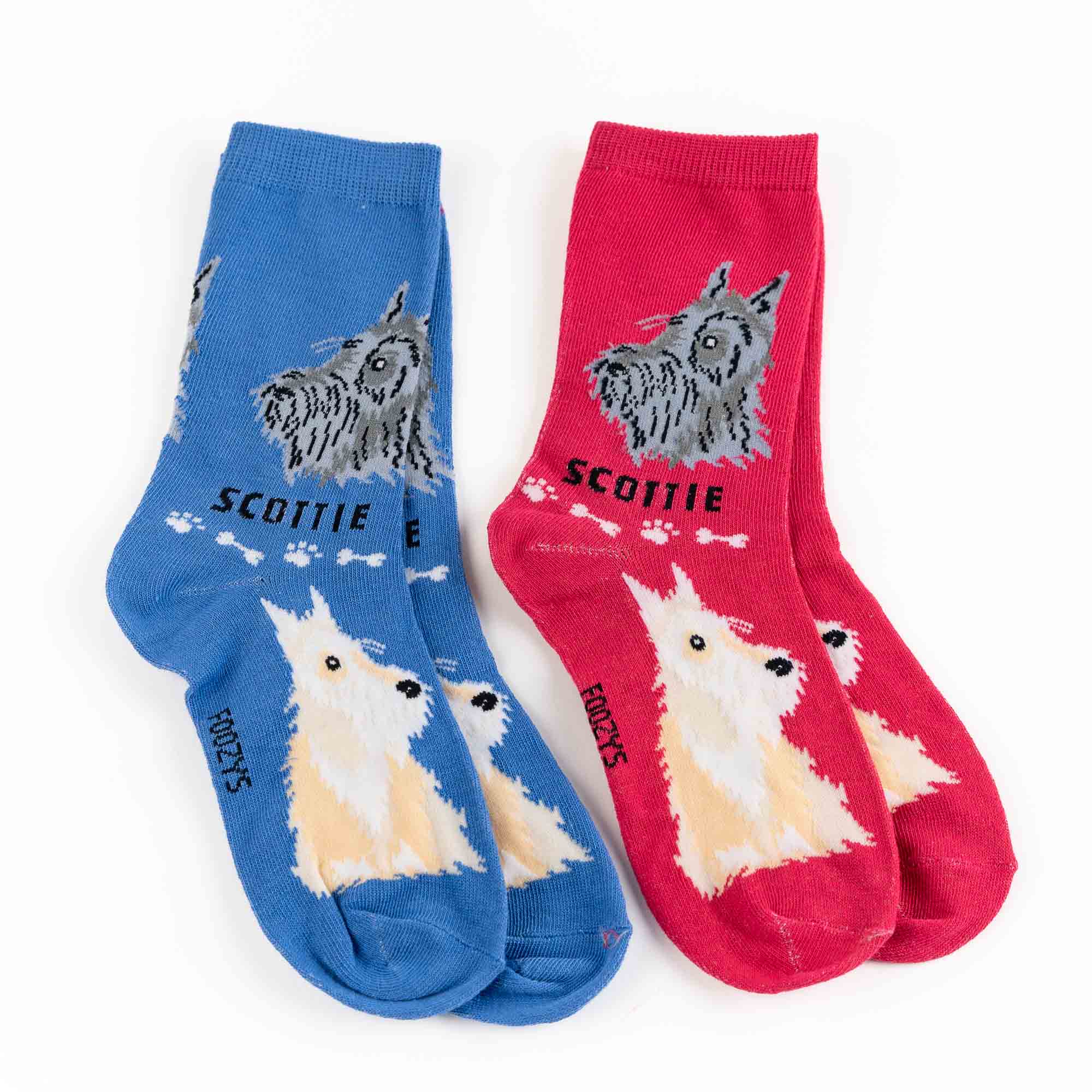 My Favorite Dog Breed Socks ❤️ Scottie Breed Dog Sock - 2 Set Collection