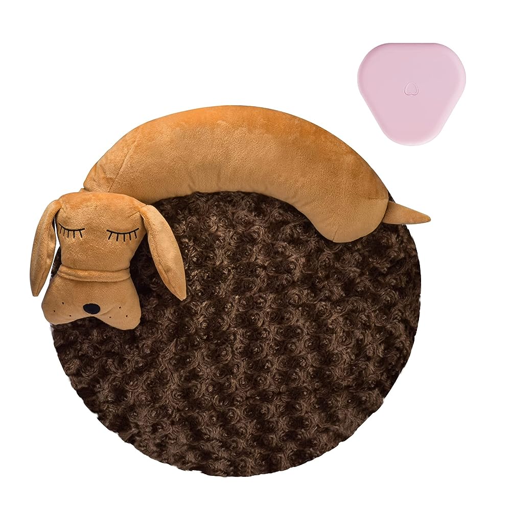 Pet Supplies : Moropaky Puppy Toy Heartbeat Warm Toy Dog Anxiety