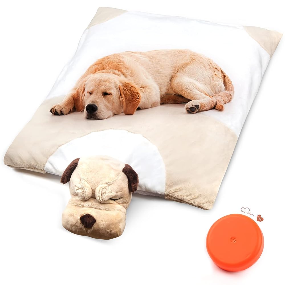 IFOYO Puppy Dog Bed, Plush Bedding for Anxious Dogs, Puppy Calming  Heartbeat Toys Create Training Sleep Aid Behavioral Aid Dog Toys Pet Anxiety  Relief and Calming Aid(Dark Brown) - Yahoo Shopping