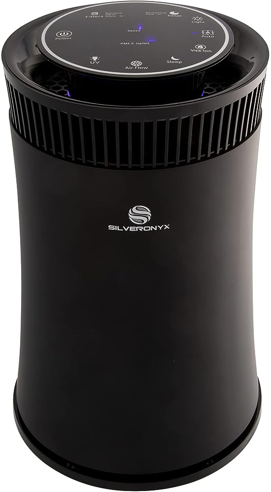 Shark HP102PETBL Clean Sense Air Purifier for Home, Allergies, Pet