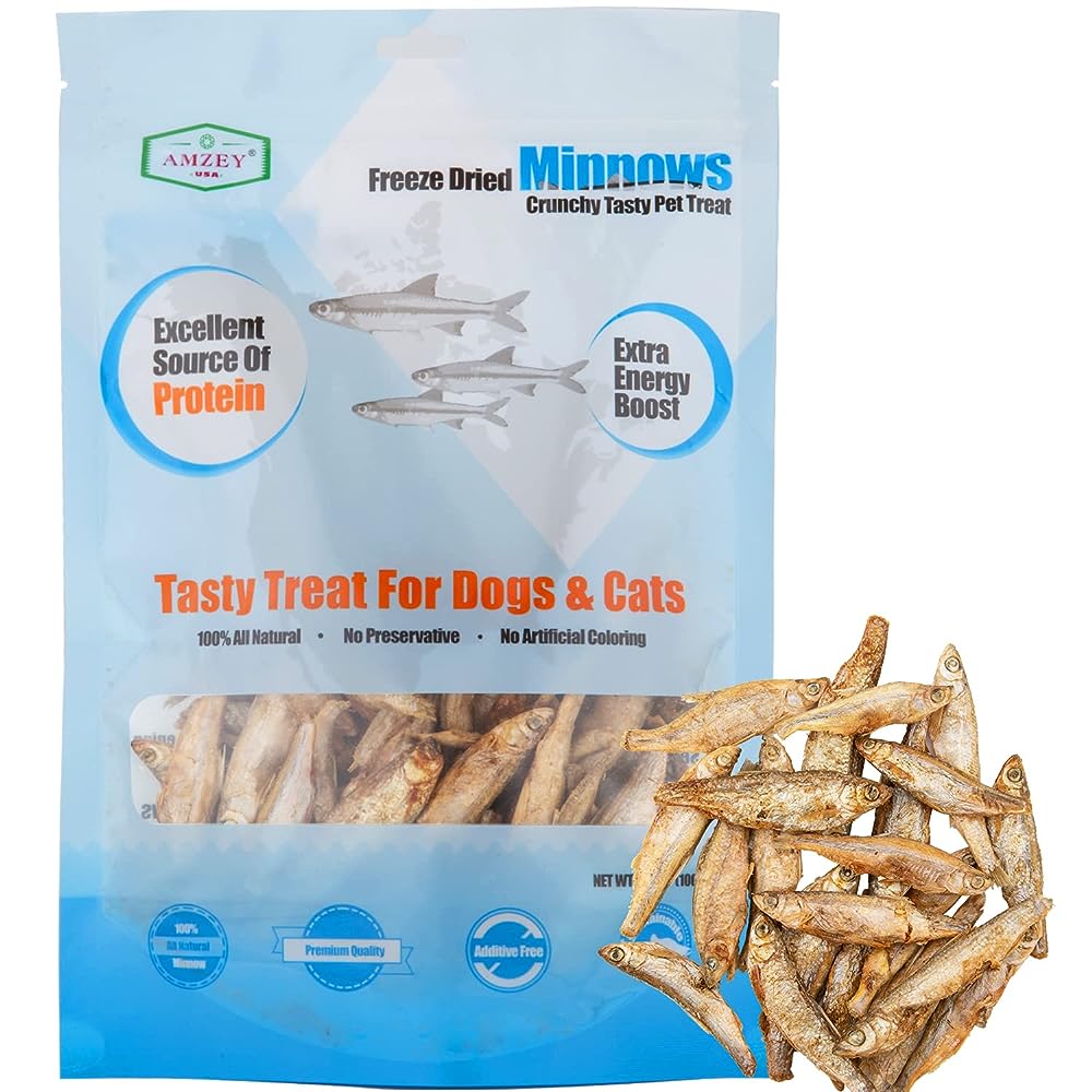 Vital Essentials Minnows Freeze-Dried Grain Free Cat Treats - Pet Foodie LA