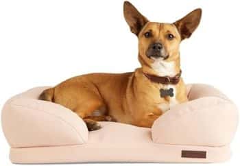 by Petco Pink Durable Recycled Fabric Dog Bed