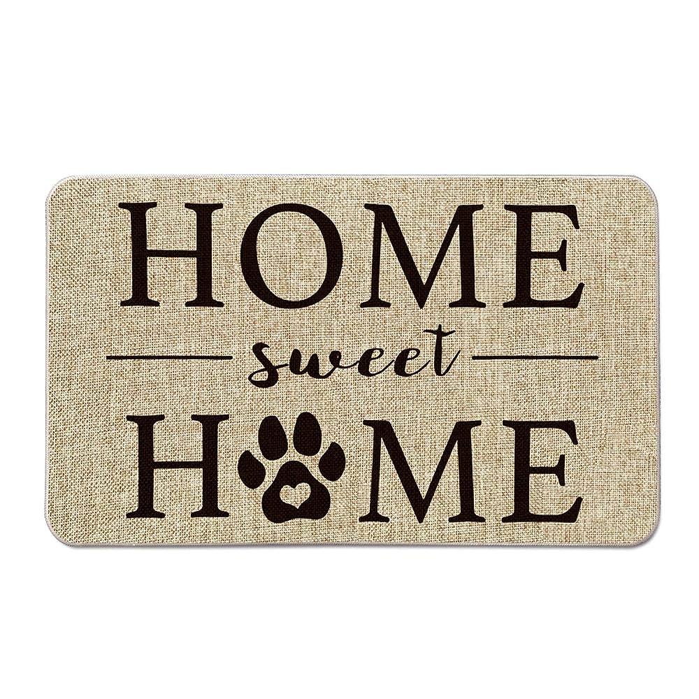 Home Coir Door Mat Home Sweet Home Doormat House Warming Gift, New Home  Heart Door Mat Indoor by Lpdoormats 