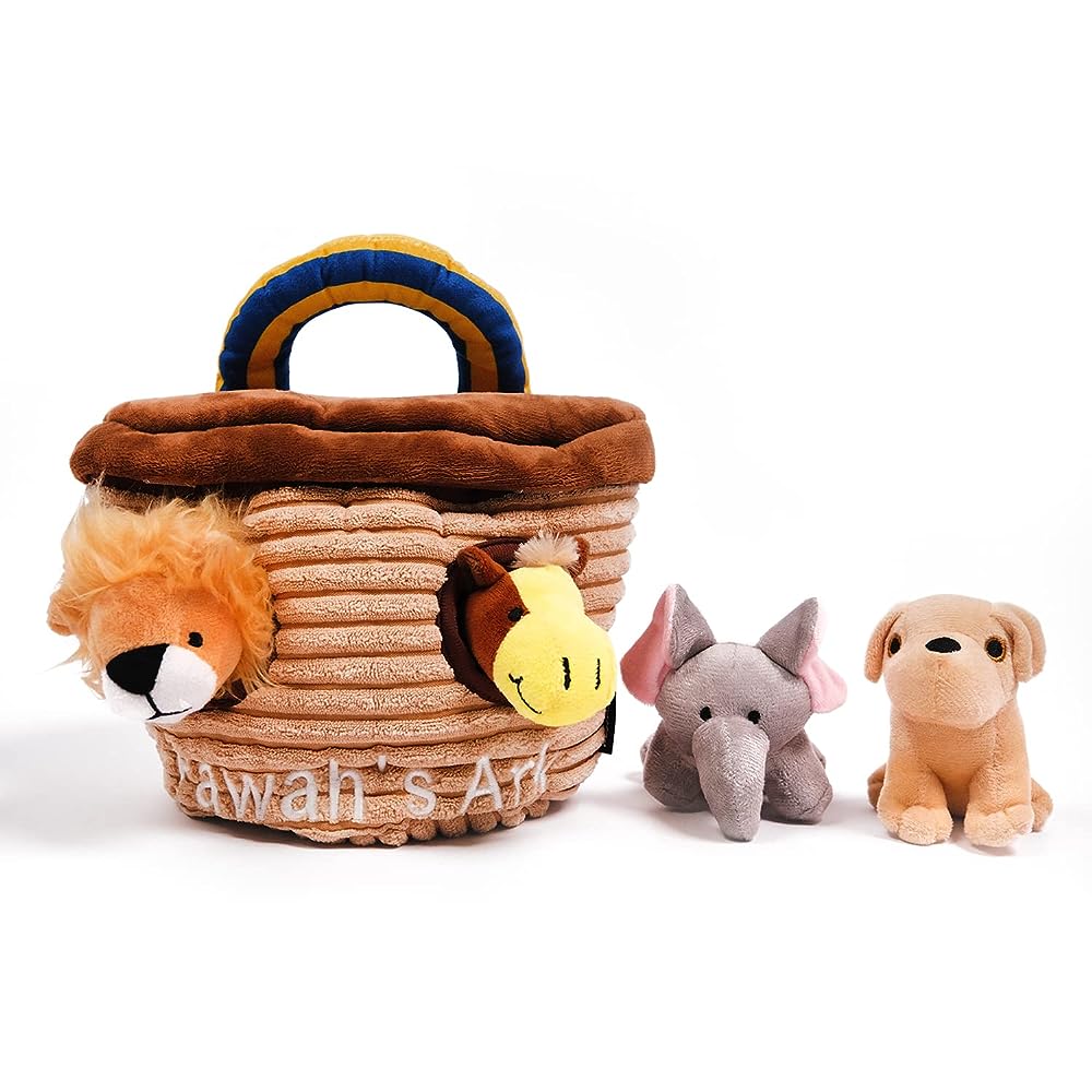 Lepawit Hide and Seek Dog Toys, Squeaky Interactive