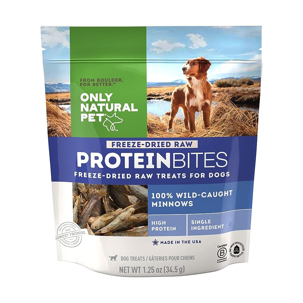  Northwest Naturals Raw Rewards Freeze-Dried Minnow Treats for  Dogs and Cats - Bite-Sized Pieces - Healthy, 1 Ingredient, Human Grade Pet  Food, All Natural - 1 Oz (Pack of 3) : Pet Supplies