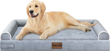 NANUYA Orthopedic Dog Bed for Large Dogs,