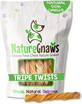 Nature Gnaws Tripe Twists for Dogs 