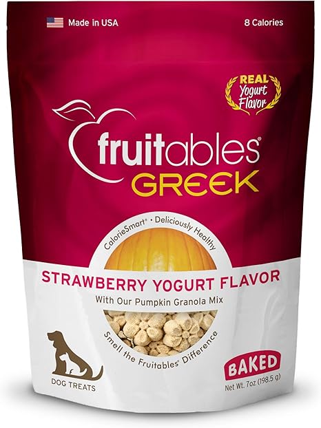 Fruitables Greek Yogurt Dog Treats 