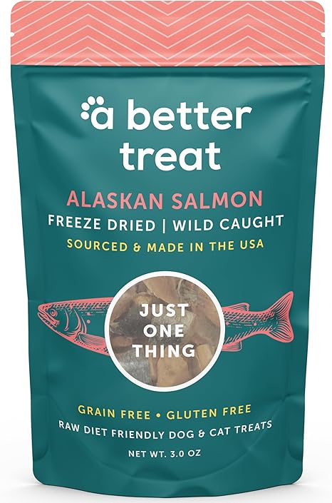A Better Treat – Freeze Dried Salmon Dog Treats