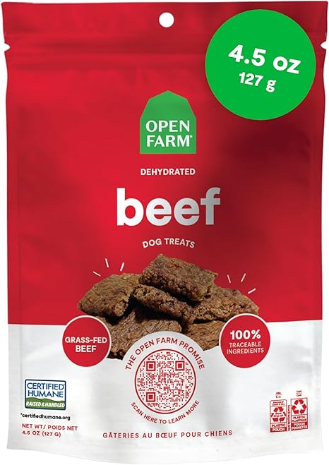 Open Farm, Dehydrated Dog Treats