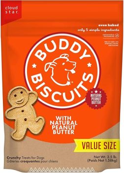 Buddy Biscuit 3.5 lbs. Bag of Crunchy Dog Treats