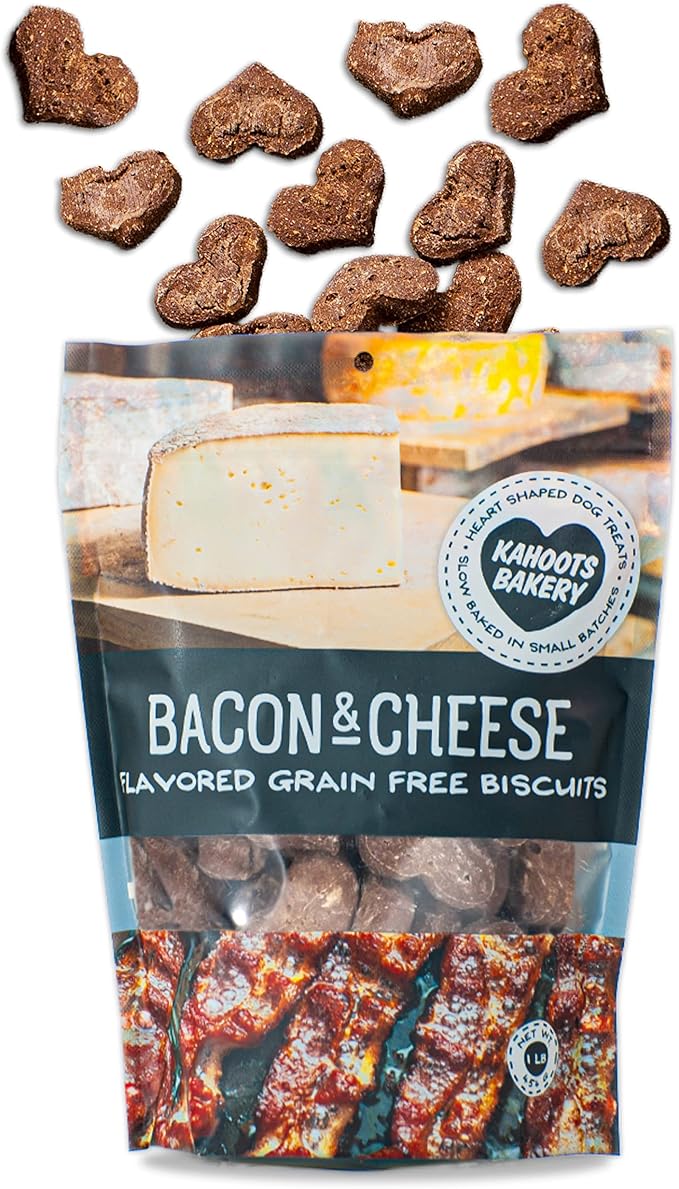KAHOOTS Grain Free Bacon & Cheese Dog Biscuits