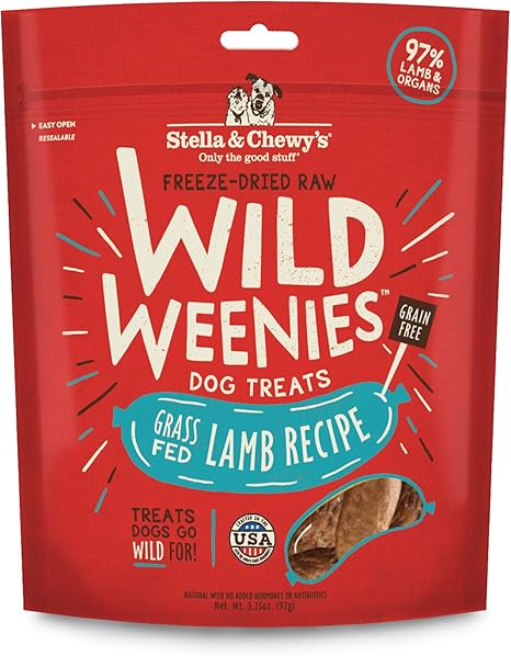 Stella & Chewy's Freeze-Dried Raw Wild Weenies Dog Treats