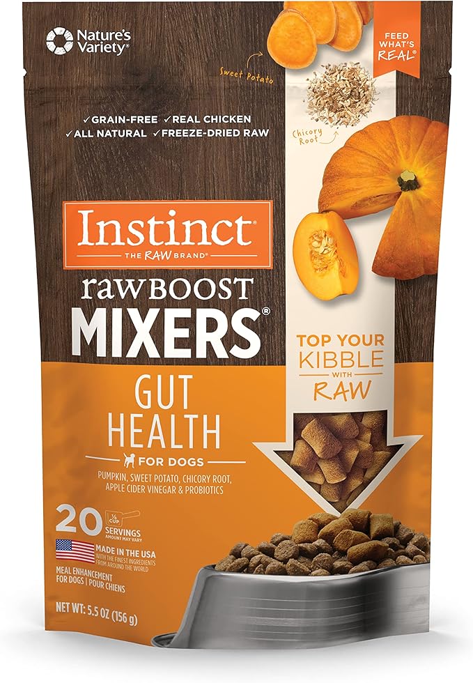 Instinct Raw Boost Mixers Gut Health Freeze