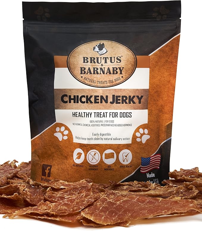 BRUTUS & BARNABY Chicken Jerky Dog Treats