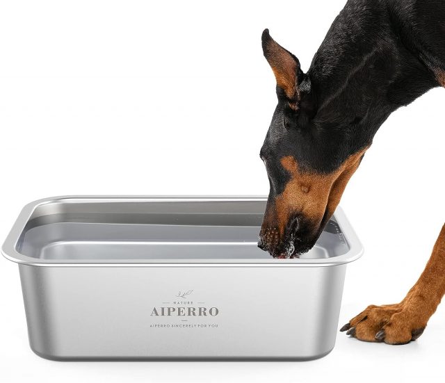 AIPERRO Large Stainless Steel Bowl