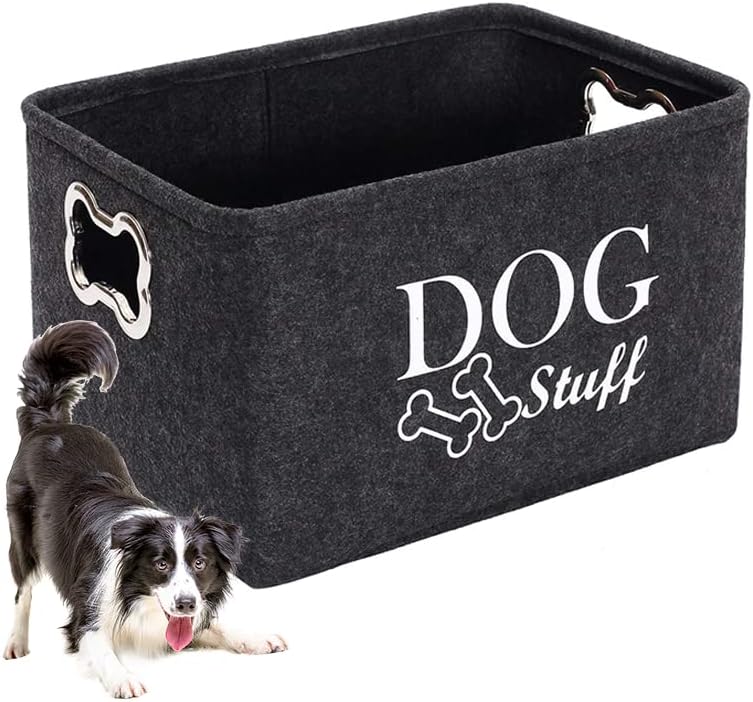 Sappet Dog Toy Bin Box Basket Storage