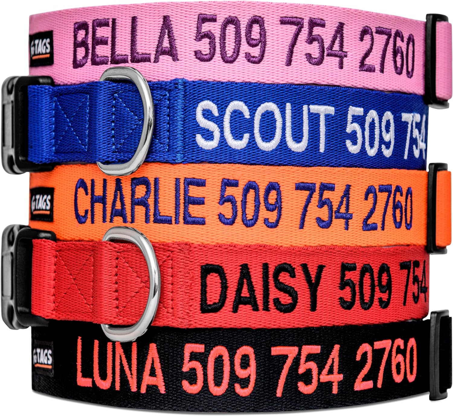 GoTags Personalized Dog Collars