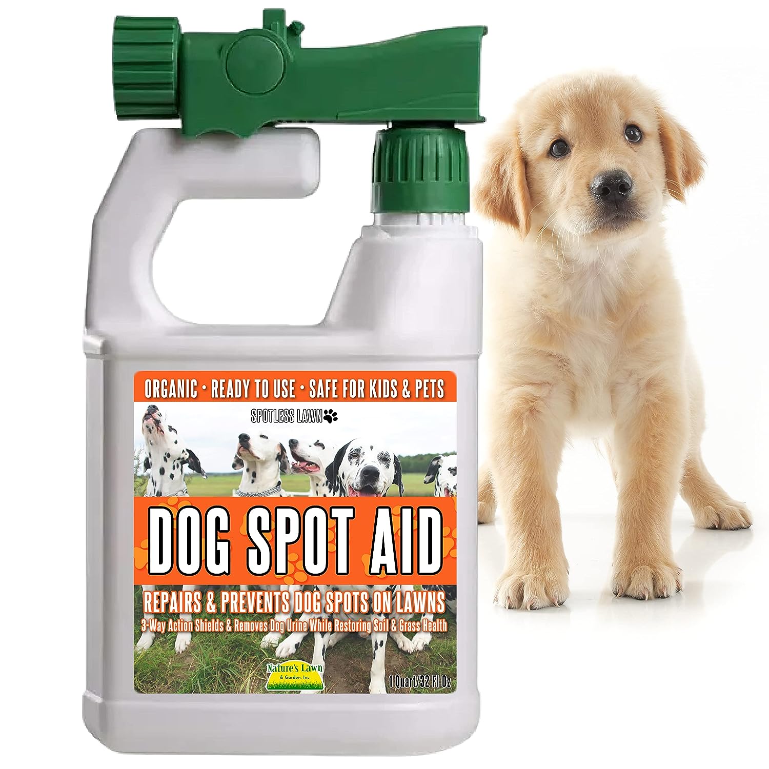9. Nature’s Lawn & Garden Natural Dog Spot Aid