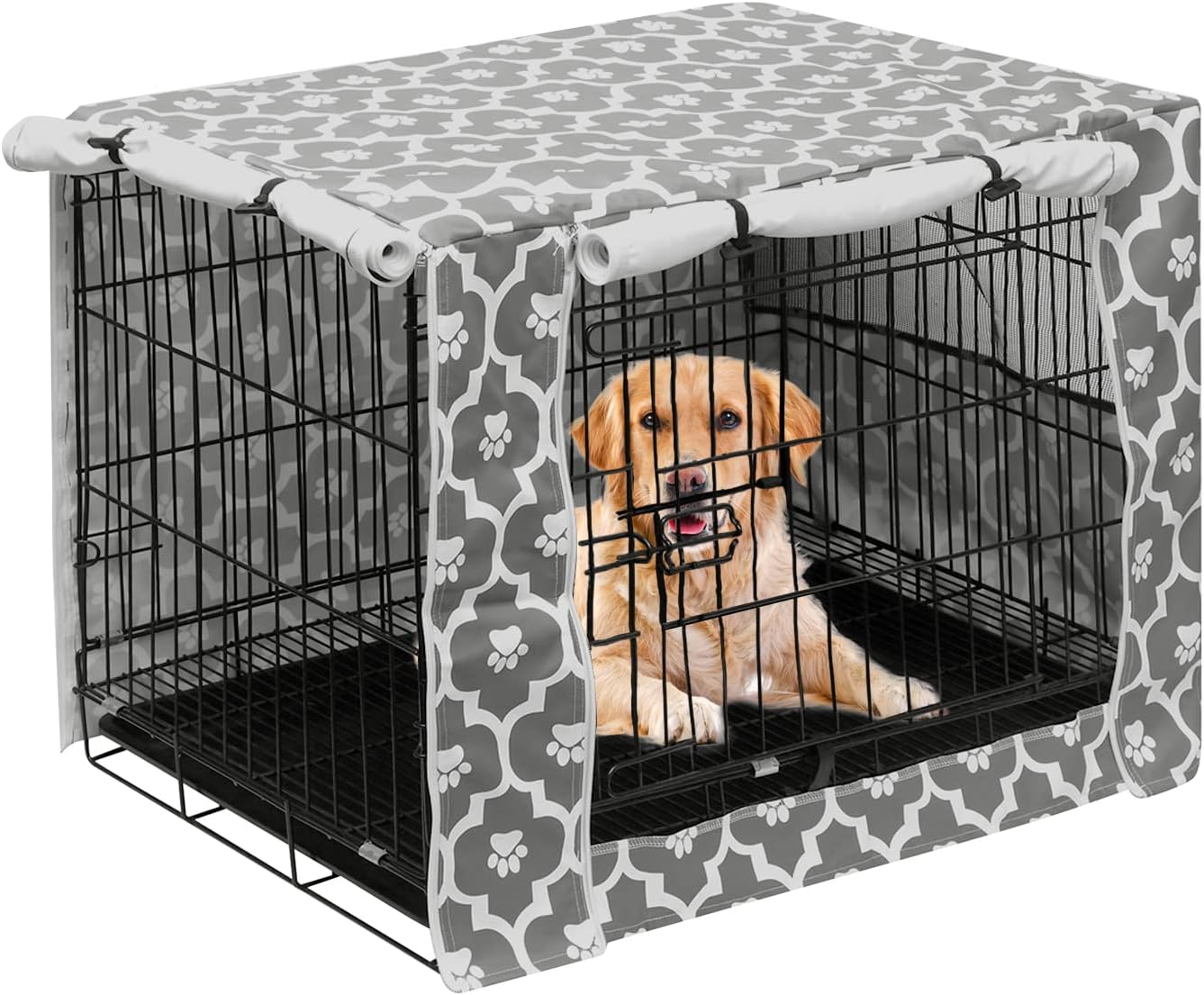 Pethiy Dog Crate Cover Durable Polyester
