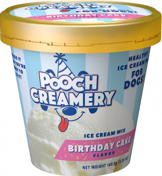 Pooch Creamery Birthday Ice Cream