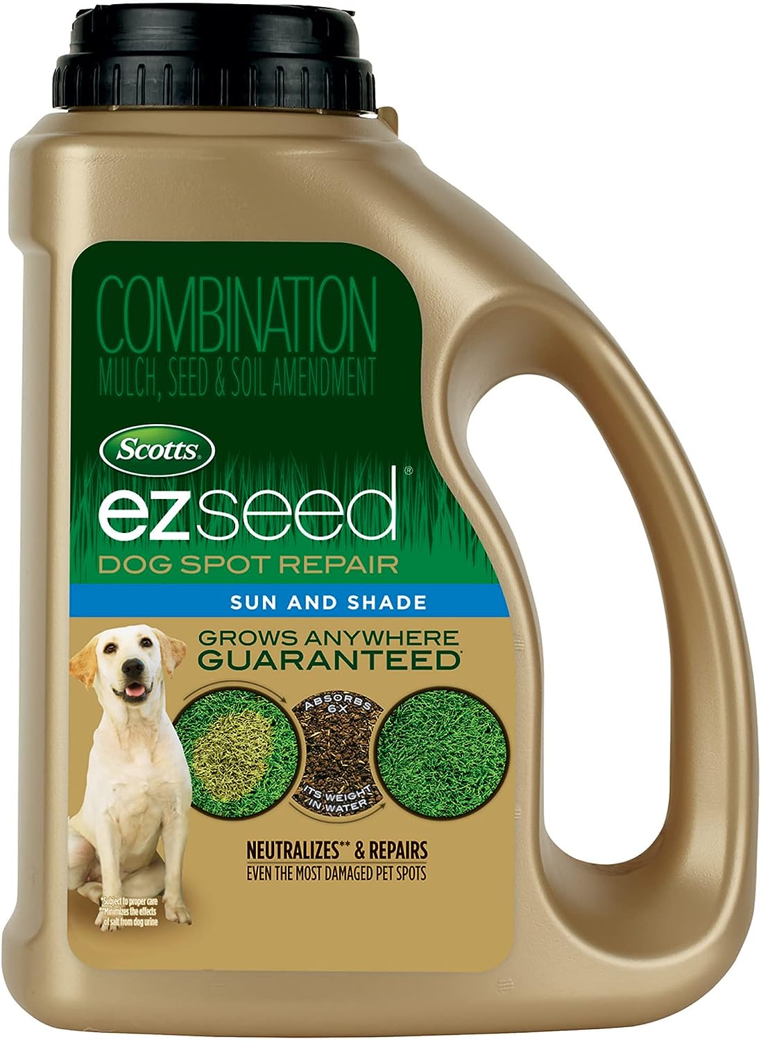 8. Scotts EZ Seed Dog Spot Repair Sun and Shade