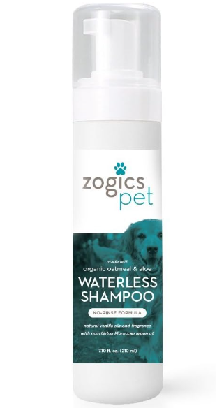 Zogics Pet No Rinse Waterless Shampoo