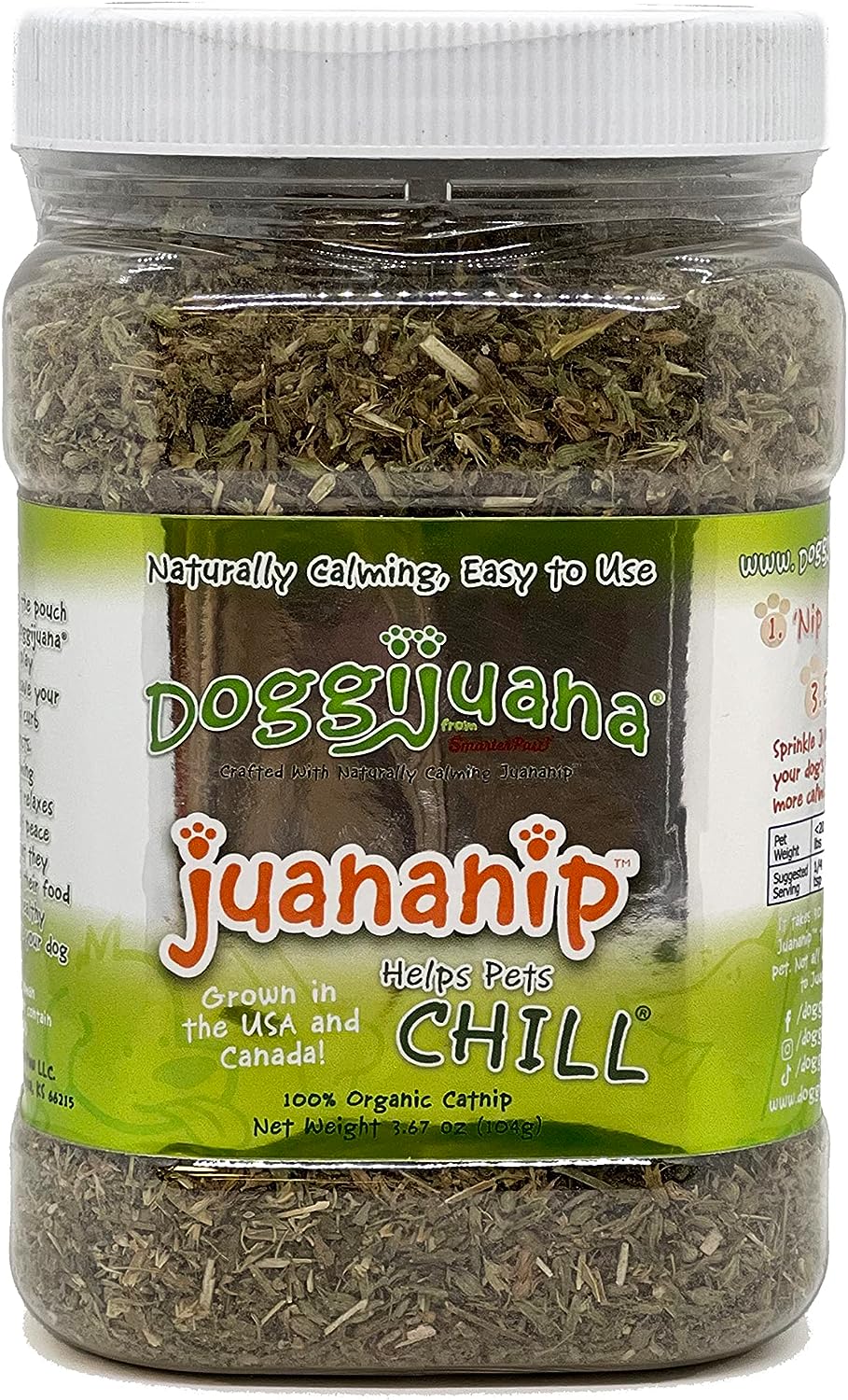 Doggijuana | Juananip™ Premium Organic Ground Catnip for Dogs