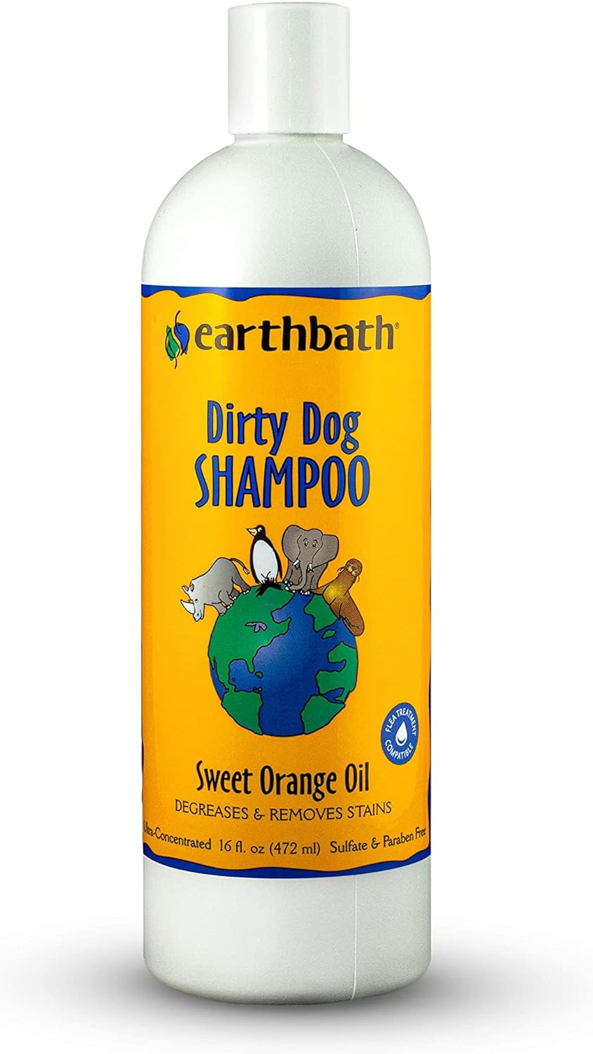 earthbath Sweet Orange Dirty Dog Shampoo