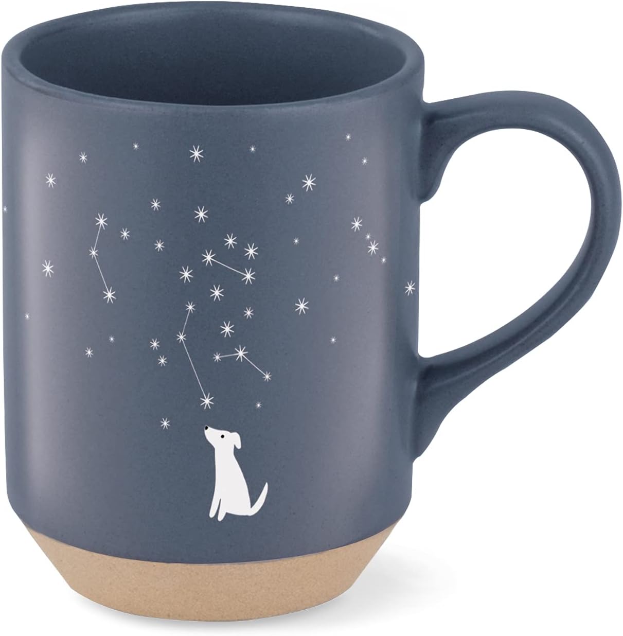 Fringe Studio Celestial Dog Stoneware Mug