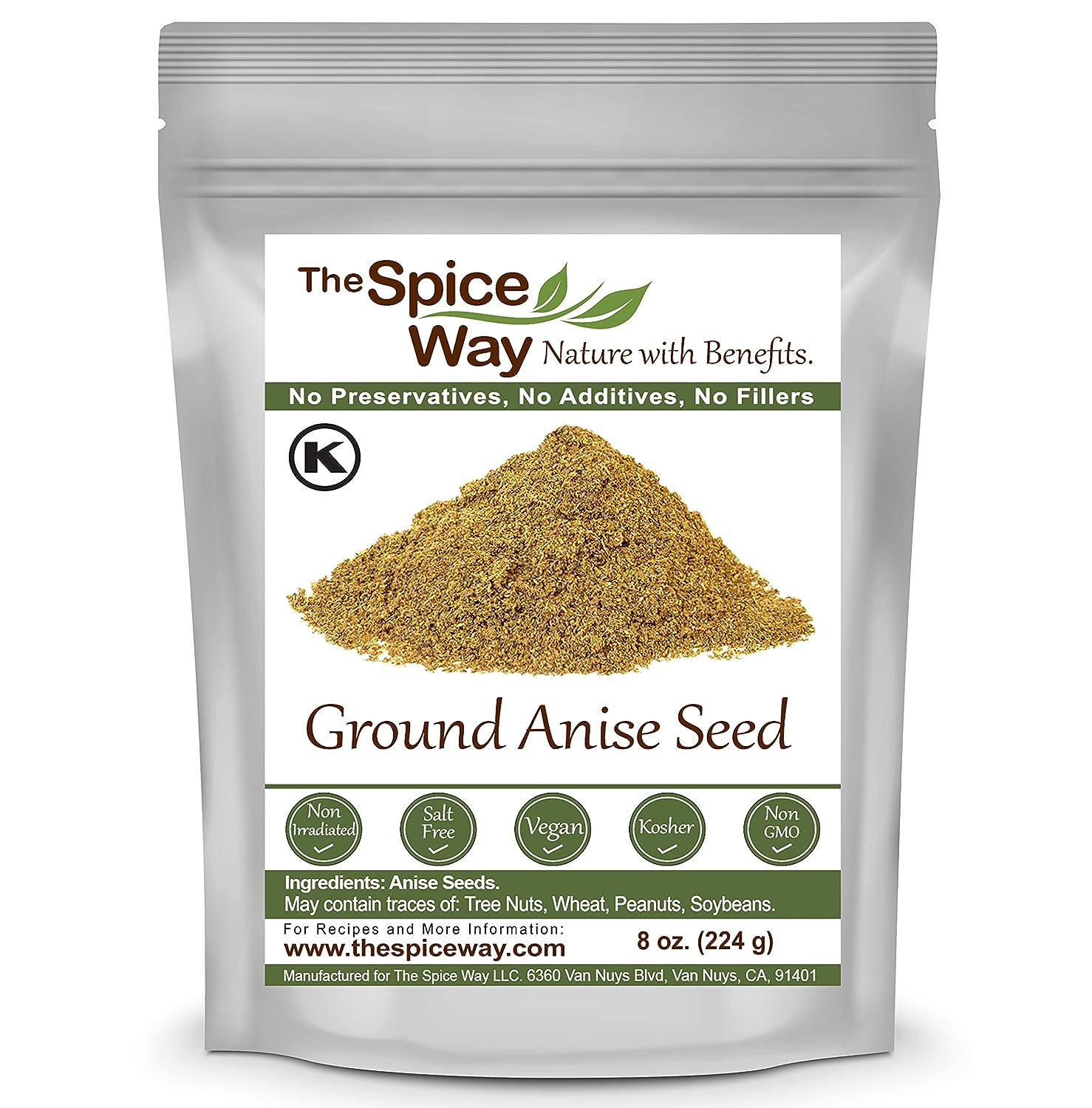 The Spice Way Premium Anise Seeds - Ground seeds