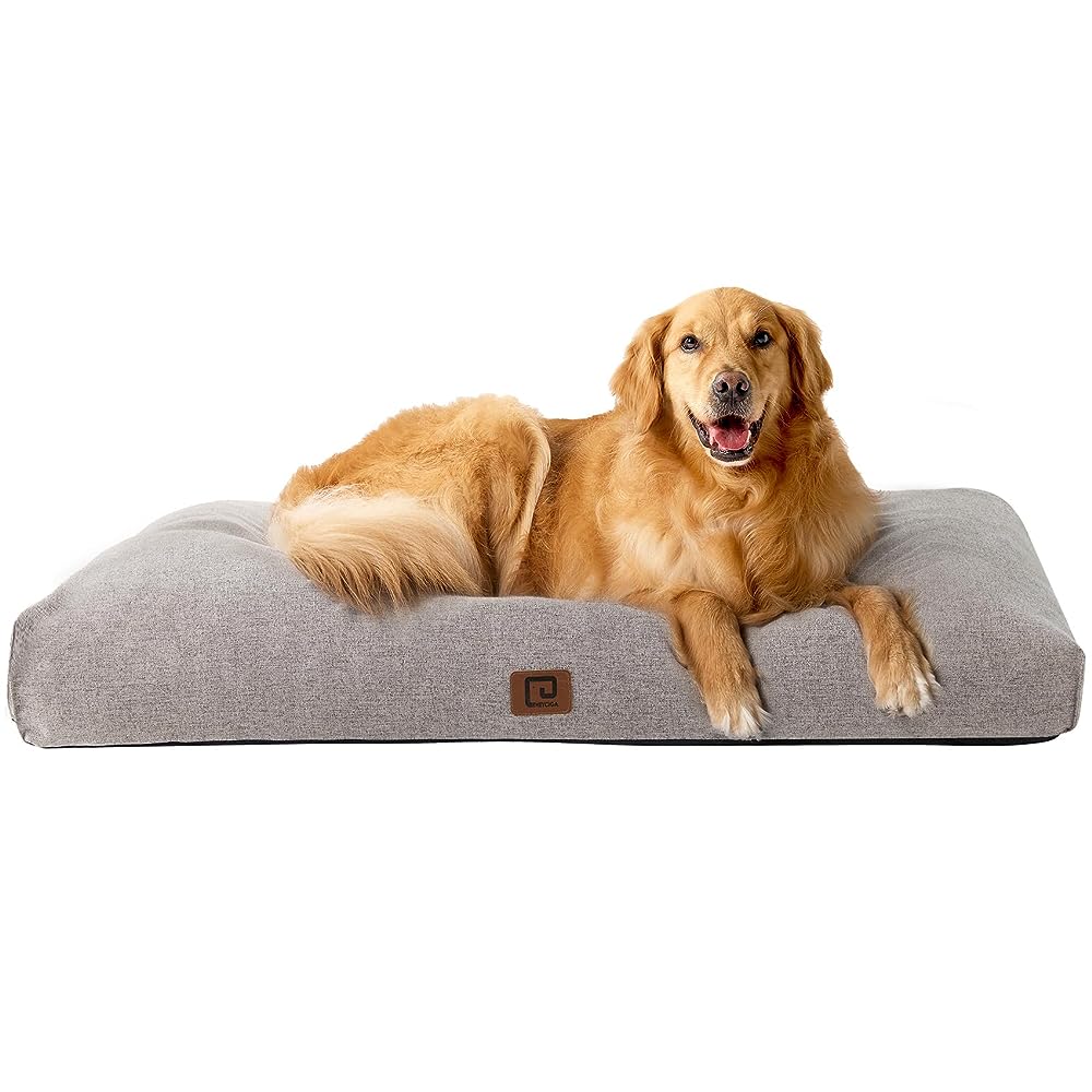 Orthopedic Shredded Memory Foam Dog Bed Pillow for Medium to Large