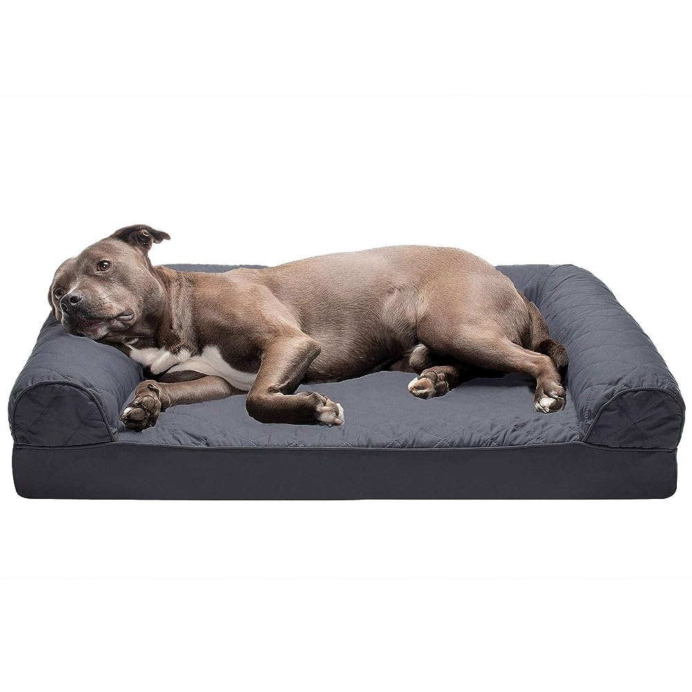 Dark Grey Large Medium and Small Dog Bed Elevated Dog Bed 