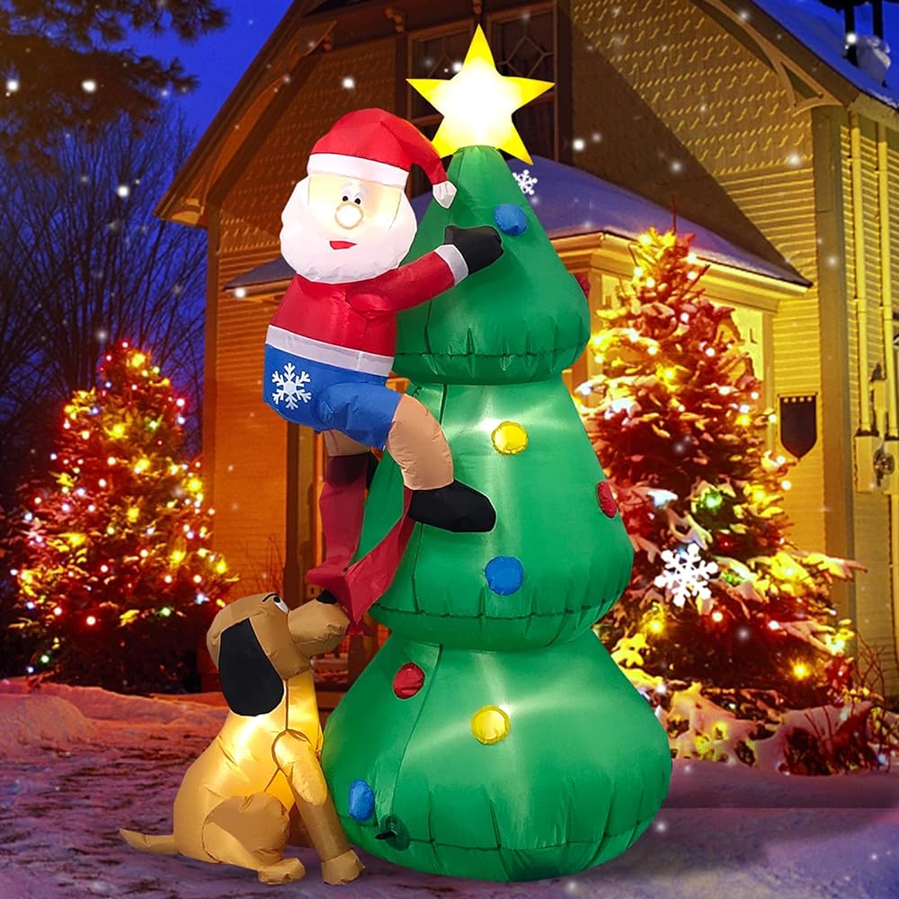 15 Best Dog Christmas Inflatable Yard Blow Up Decorations