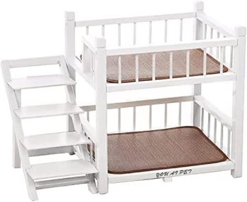 QQXX Dog Bunk Bed for Small Dogs Medium Pet
