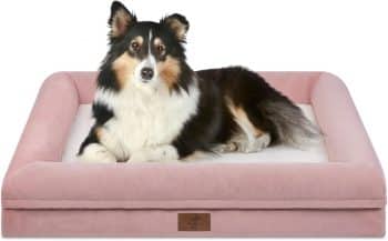 Yiruka Orthopedic Dog Bed Waterproof Pet Sofa for Large Sized Dogs
