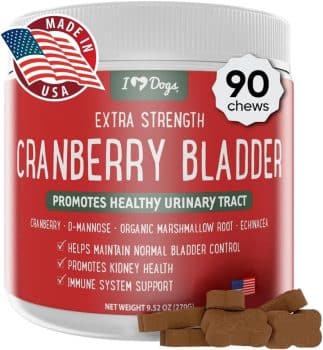 iHeartDogs Extra Strength Urinary, Bladder, & Kidney Support for Dogs