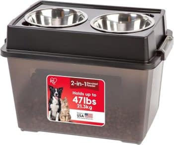 IRIS USA Elevated Dog Bowls
