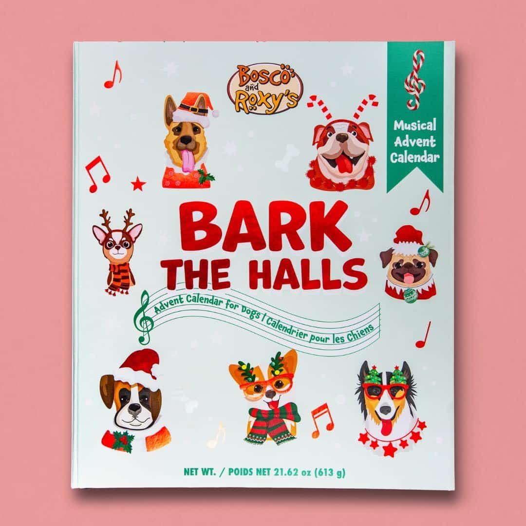 Wufers Advent Calendar Dog Cookie Box 