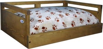 
Iconic Pet Sassy Paws Wooden Pet Bed