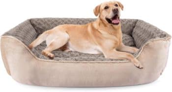 JOEJOY Rectangle Dog Bed for Large Medium Small Dogs