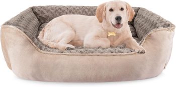 JOEJOY Rectangle Dog Bed for Large Medium Small Dogs