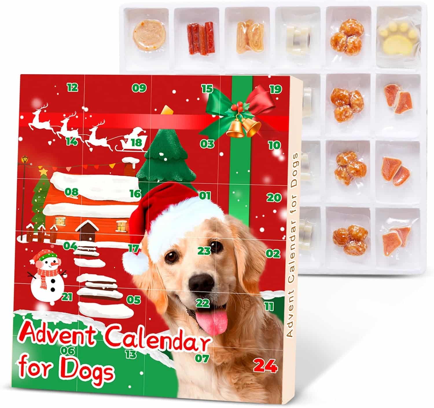 Dog Advent Calendar 2025 – 24 Tasty Dog Treats for Christmas
