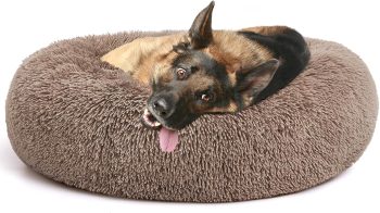 MIXJOY Orthopedic Dog Bed Comfortable Donut Cuddler Round Pet Beds
